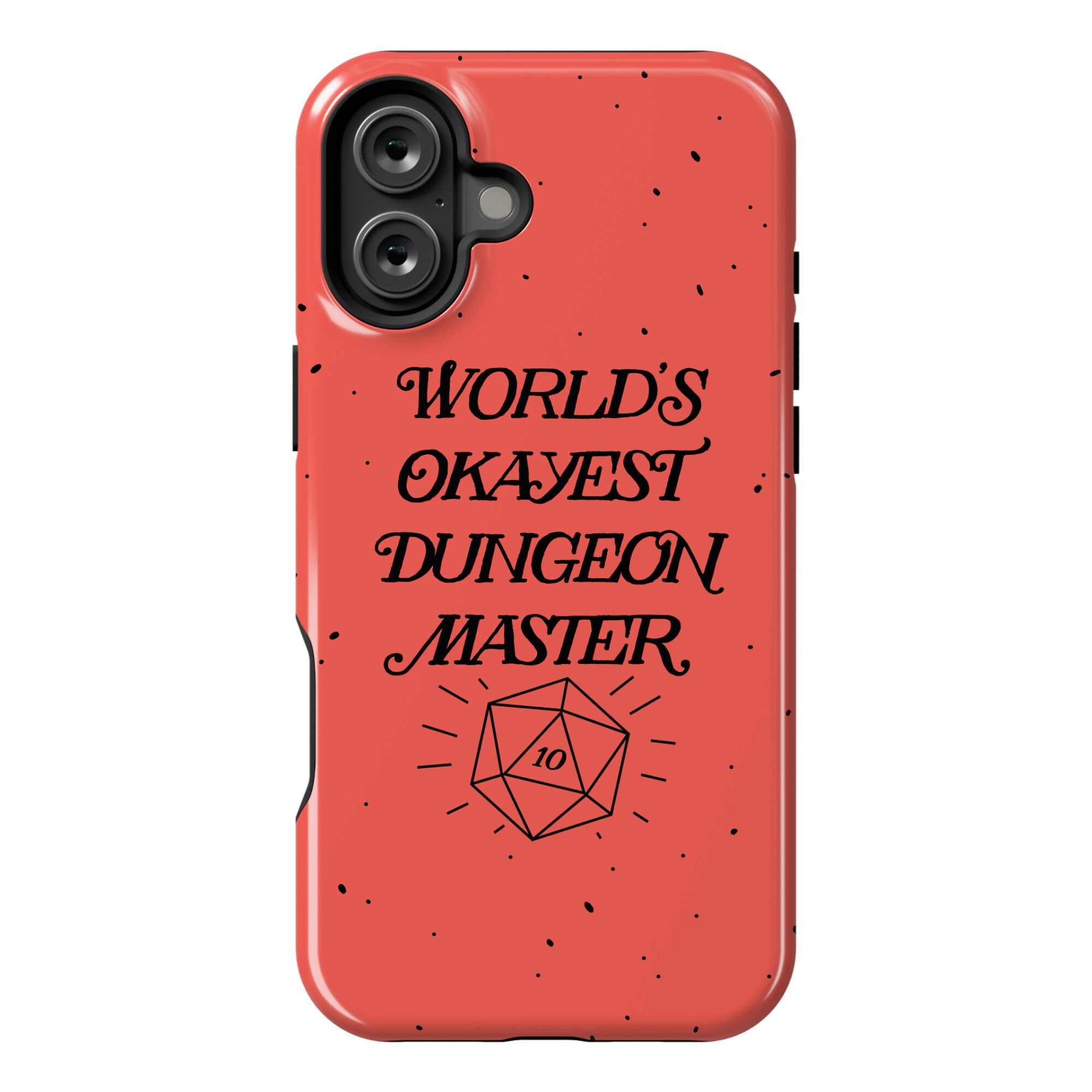 World's Okayest Dungeon Master Phone Case